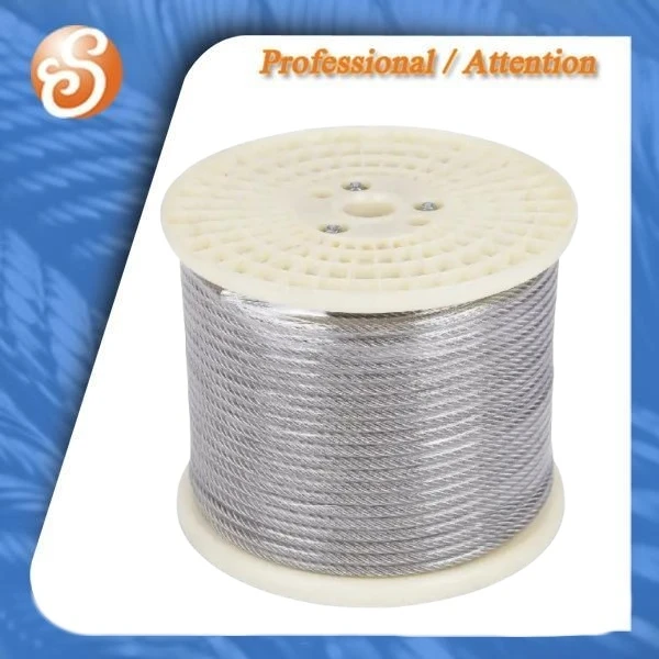 Stainless 1X19 Steel Wire Rope Iron Cold Rolled Stainless Steel Wire