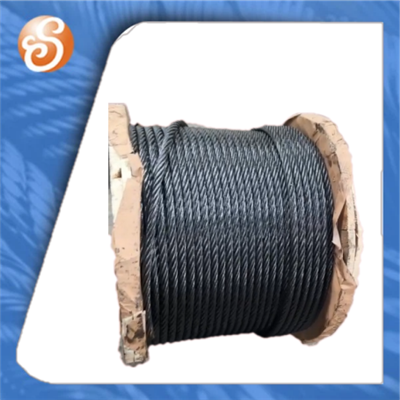 کابل فولادی Ungalvanized با وظیفه سنگین 8x19s+FC برای بلند کردن قابل اعتماد